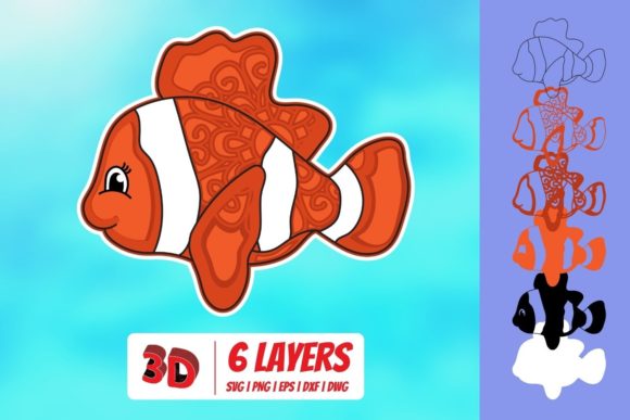 3D Fish Mute SVG: Creative Uses and Design Ideas