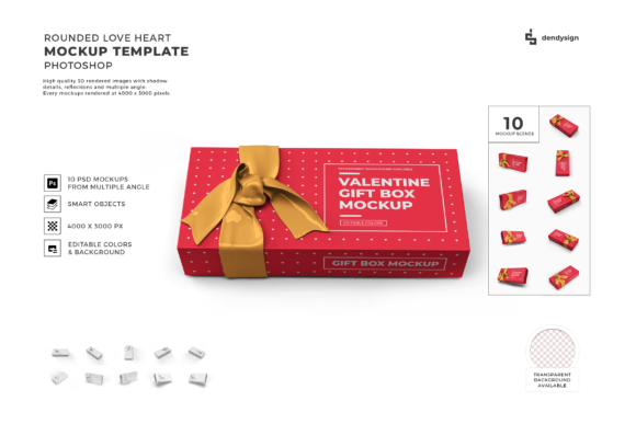 Designing Seasonal Campaigns with the Valentine Gift Box 3D Mockup Bundle
