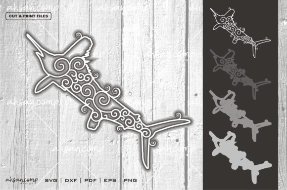 Exploring the Art of Fish Vector SVG and 3D Layered Design