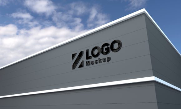 How a Logo Mockup 3D Sign on a Gray Building Brings Your Brand to Life