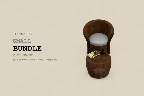 Isometric Armchair 3D Rendering Pack 163: Making Design Conversations Visual