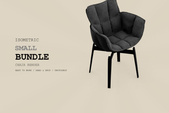 Isometric Armchair 3D Rendering Pack 42: A New Standard for Digital Design Assets