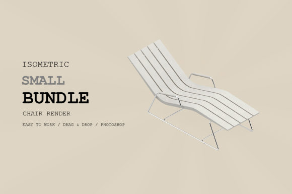 Isometric Chair 3D Render Pack 17: A Practical Resource for Creatives and Professionals