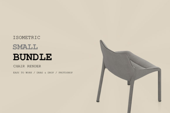 Isometric Chair 3D Render Pack 173: A Practical Asset for Visual Content