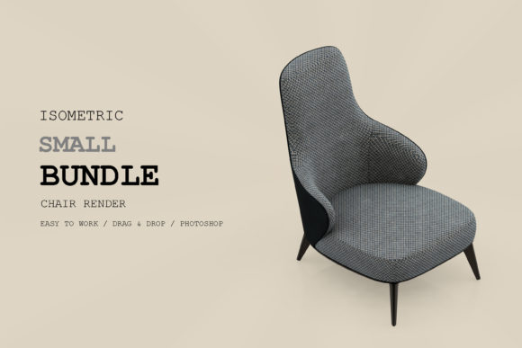 Isometric Chair 3D Render Pack 201: A Practical Look at Versatile Design Assets