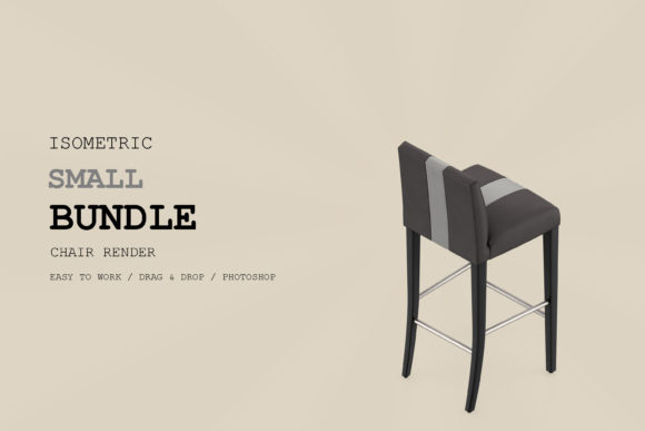 Isometric Chair 3D Render Pack 221: Practical Advice for Better 3D Presentations
