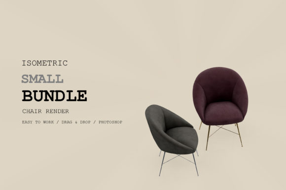 Isometric Chair 3D Render Pack 249: Avoiding Common Pitfalls for Better Results