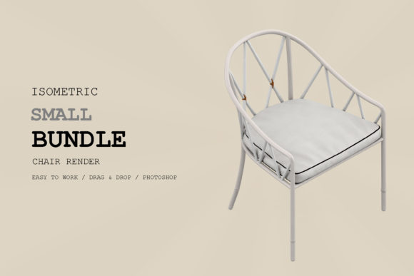 Isometric Chair 3D Render Pack 253: A Practical Asset for Visual Projects