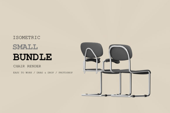 Isometric Chair 3D Render Pack 30: A Creator's Guide