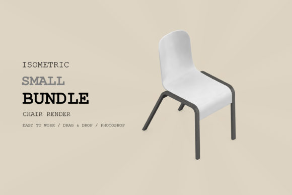 Isometric Chair 3D Render Pack 47: A Versatile Asset for Modern Visual Storytelling