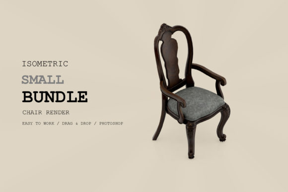 Isometric Chair 3D Render Pack 85: A Design Guide