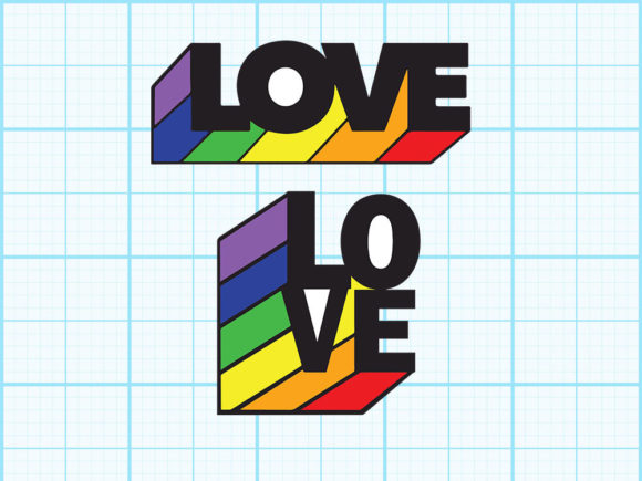 Love Colorful 3D Typo Word: A Vibrant Tool for Dynamic Typography