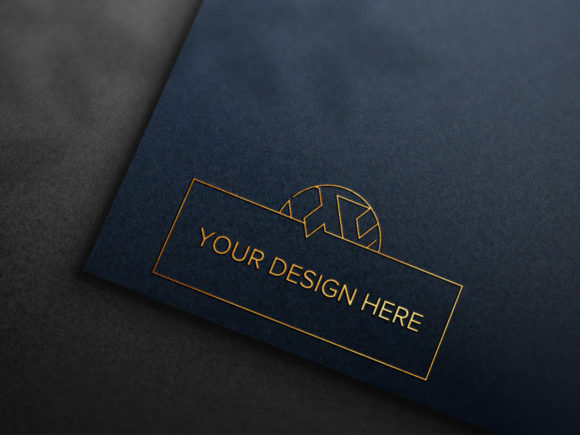 Paper Golden Logo Mockup Design: A Practical Tool for Polished Branding