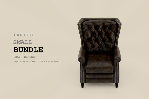 The Isometric Armchair 3D Rendering Pac 118: Technical Precision Meets Artistic Vision in Product Visualization