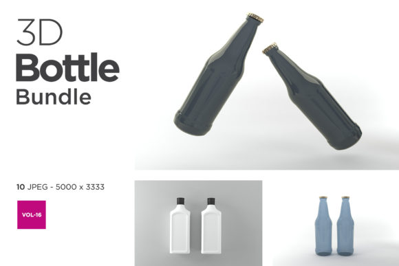Why 3D Bottle Mockup Bundle Vol–16 Is Reshaping Product Presentation in 2025
