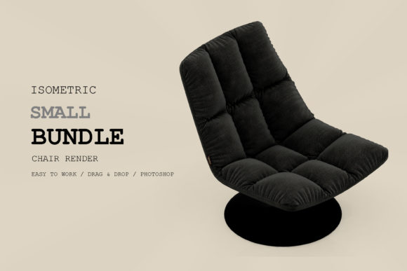 Why the Isometric Chair 3D Render Pack 284 Belongs in Every Designer's Toolkit